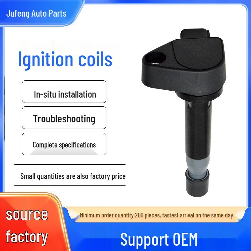 

High Voltage Ignition Coil Pack for Honda Acura MDX 30520P8EA01 30520P8EA00 4 Cylinder