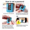 New Plastic TSA Customs Code Lock for Travel Luggage Password Changeable Lock Contrast Color Design Padlock Combination Lock