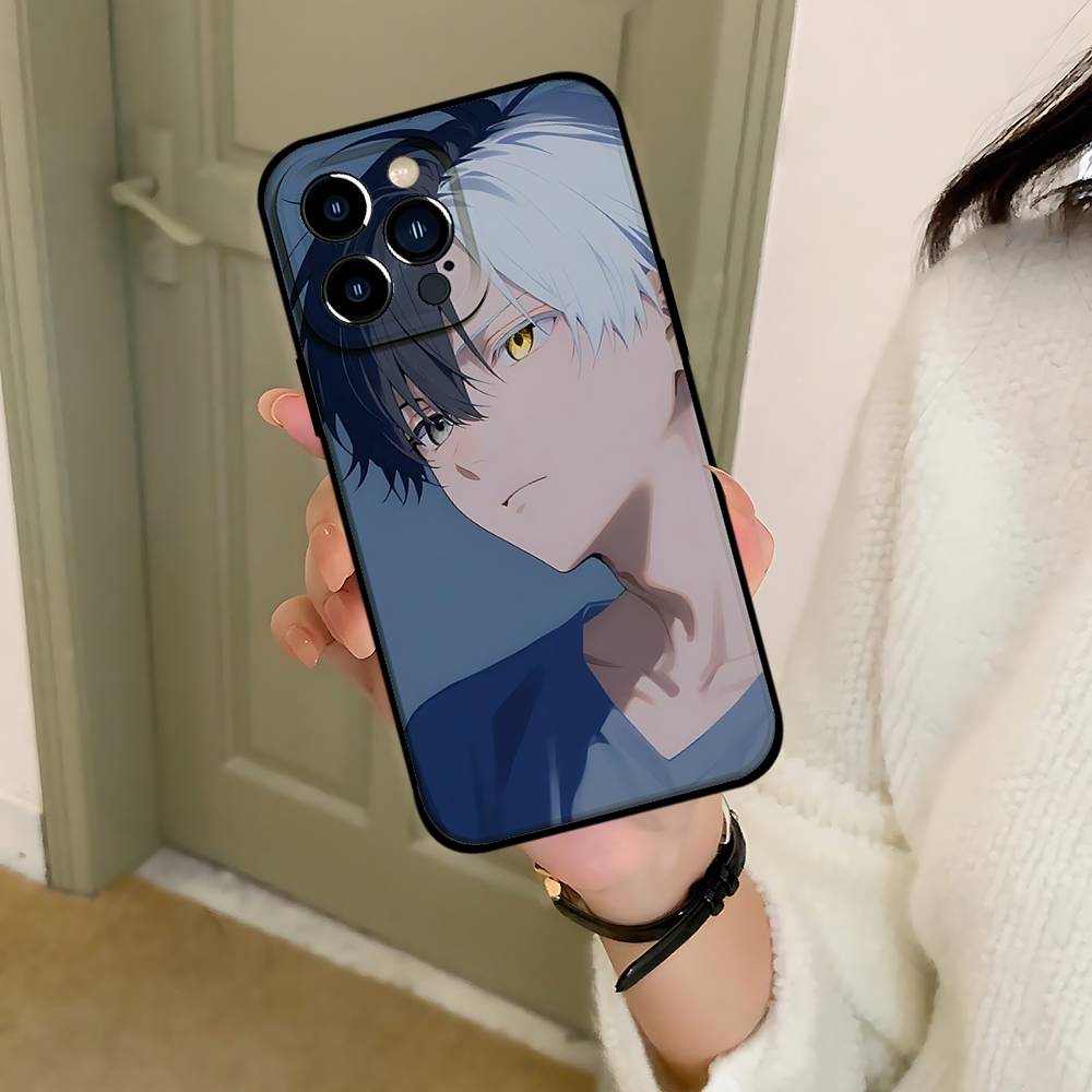 S-Sakuras H-Harukas Handyhülle Schwarz Passend für IPhone 17,16,15,11,13,14 Pro Max,Plus,X,Xr,Xs Max,13Mini