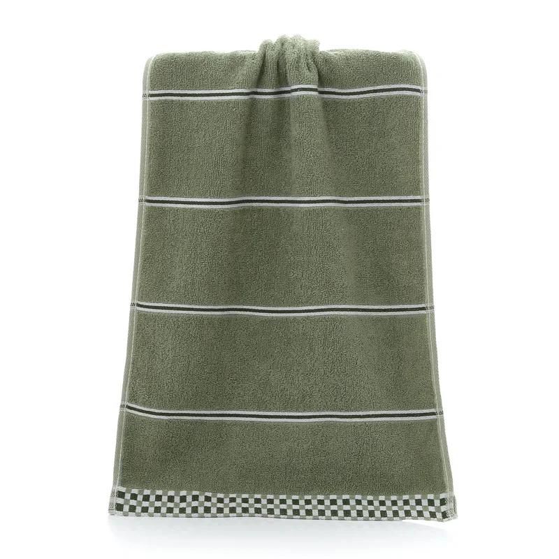 

Банное полотенце, впитывающее влагу, полотенца для взрослых, однотонное мягкое полотенце для лица, полотенце для душа для ванной комнаты, мочалка 35x75 см, рождественский подарок зелёный