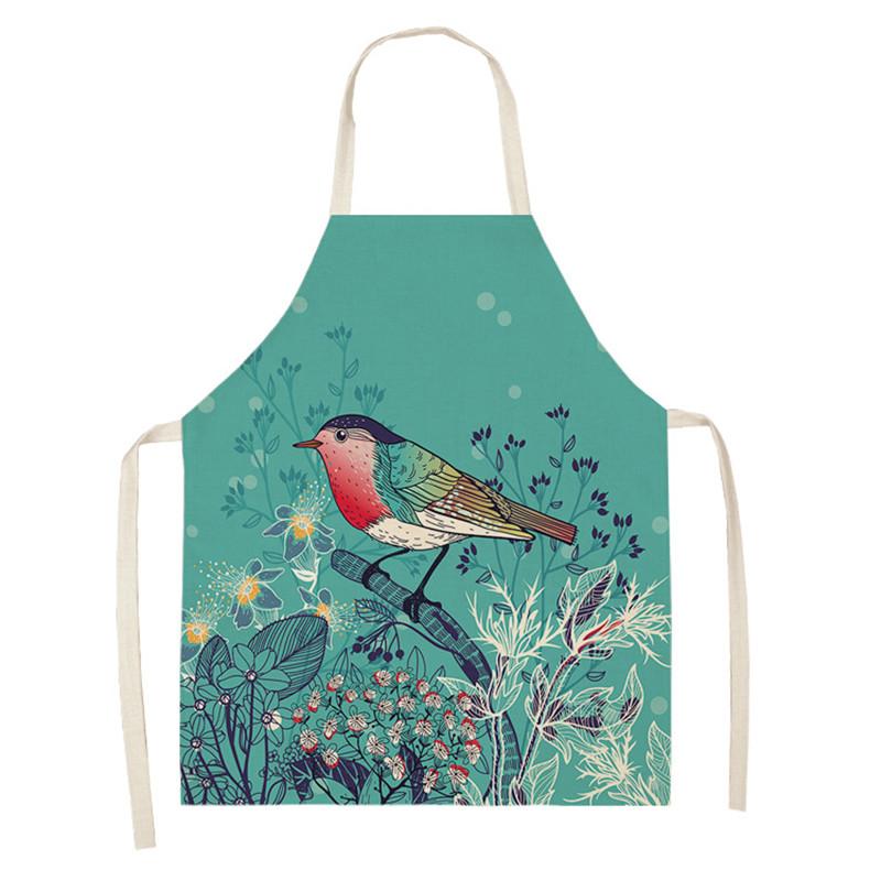 Barista Bird Print Home Kitchen Aprons Womens Kitchen Aprons Master Aprons Kitchen Baking Aprons