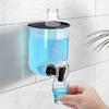 Black Mouthwash Dispenser Plastic Mouth Wash Container Liquid Toothpaste Container  Bathroom