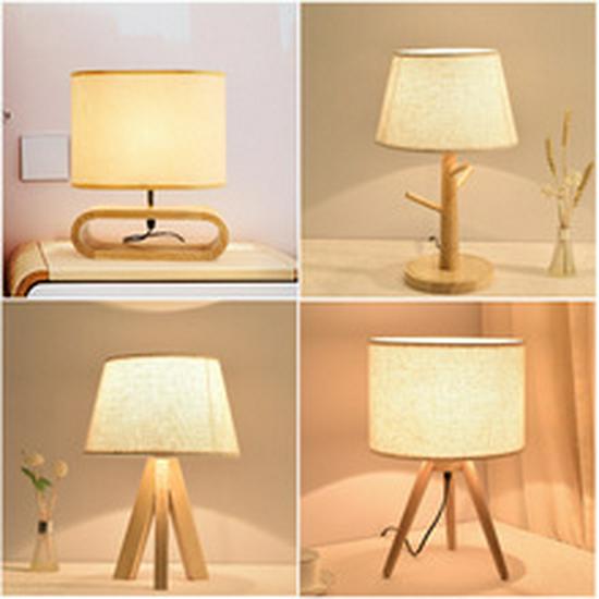 Japanese Minimalist Wooden Wall Lamp for Bedroom, Living Room, or Staircase
