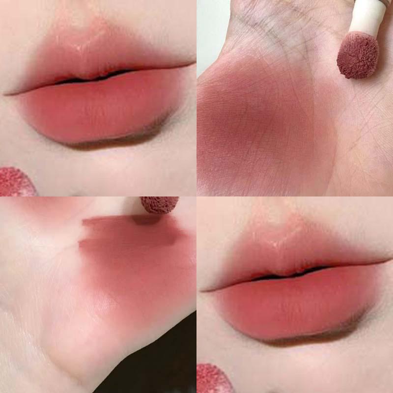 Velvet Soft Mist Matte Lip Glaze: Natural Look, Brightens, Perfect for Student Parties