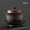 Jianshui Purple Pottery Gaiwan Ceramic Handmade Household Kung Fu Tea Set Tea Bowl Tea Cup Tea Maker Tea Ceremony Tea Tureen