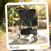 3 Wheel Pet Stroller for Small and Miniature Dogs, Black
