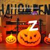 Halloween Pumpkin Handheld Lantern - Luminous Festive Decor for Night Markets