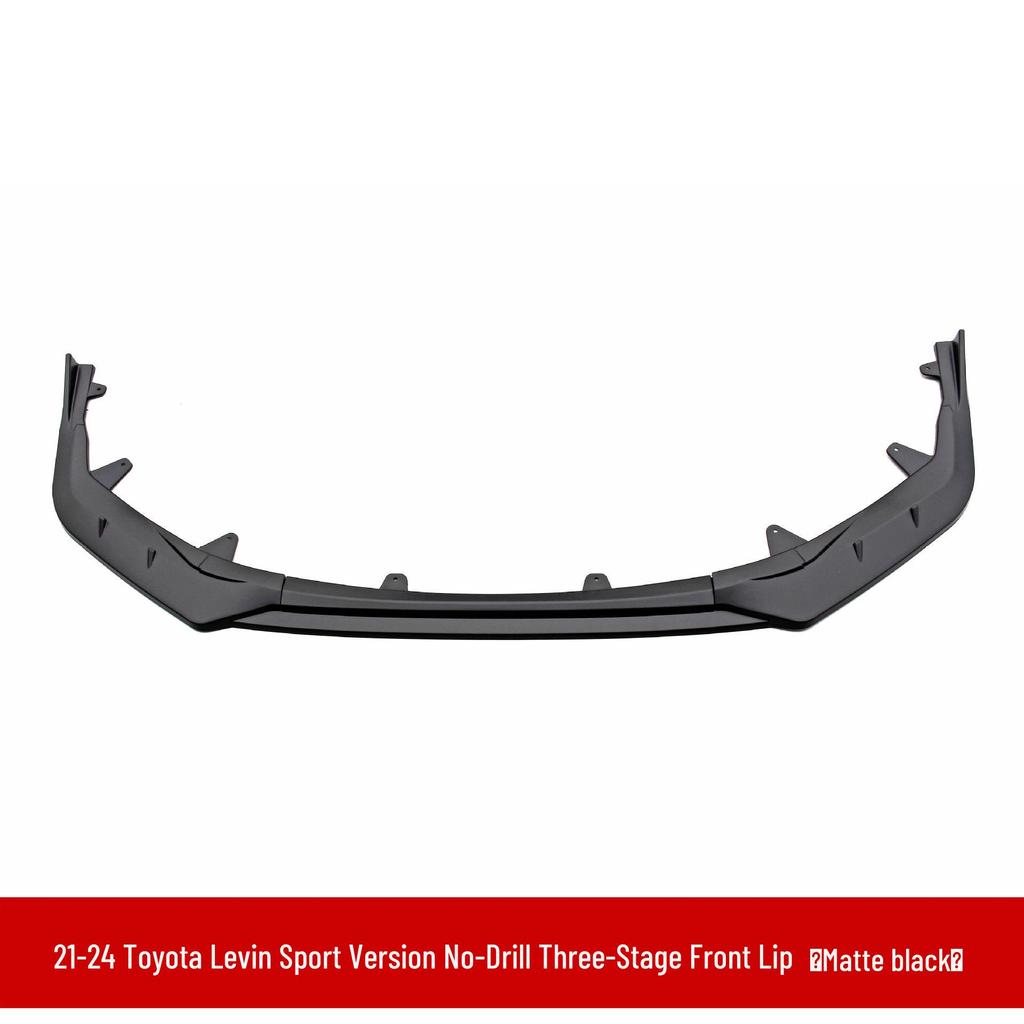 2021 Toyota Levin Front Splitter Set: XSE Corolla Front Lip, Rear Spoiler, Side Skirts