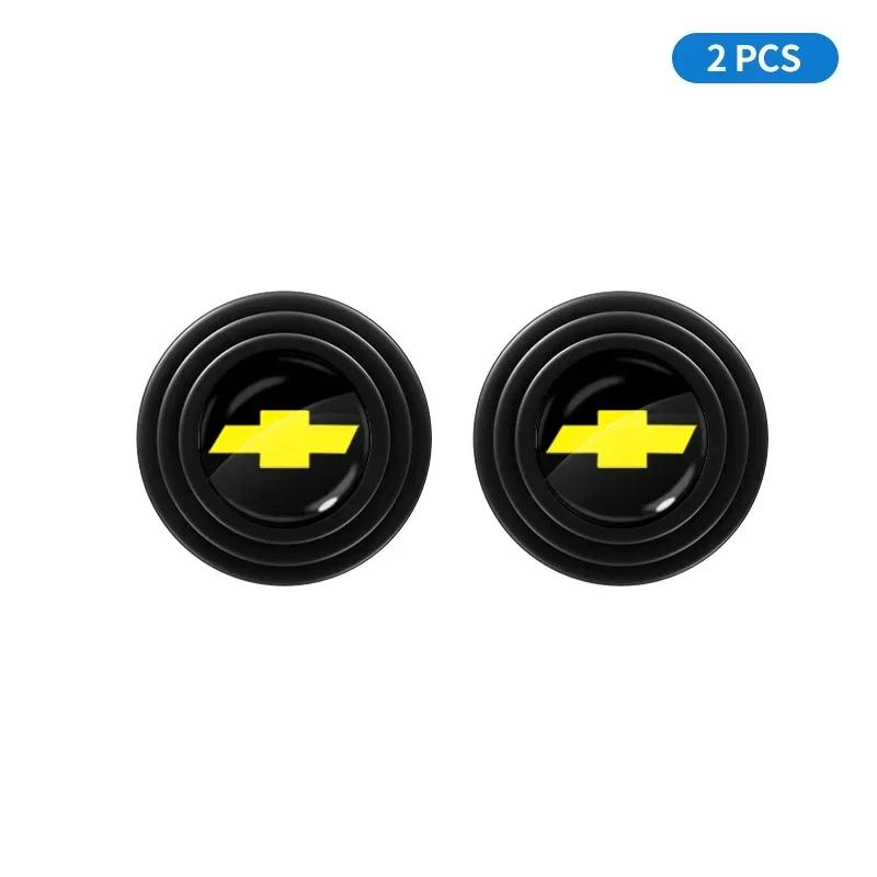 Dbefju1 1/2/4pcs Car Door Anti-Collision Silicone Pads For Chevrolet Cruze Spark Captiva Suburban Camaro Malibu Silverad Car Accessories