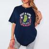 Just A Girl Who Loves Pickles Graphic T-shirt | Funny Graphic Pickle T-shirt