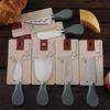 Stainless Steel Cheese & Butter Knife Set with Fork & Spreader