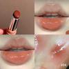 CACE Peach Heart Hydrating Mirror Lipstick: Long-Lasting, Non-Transfer, Whitening & Plumping Nude Glaze.