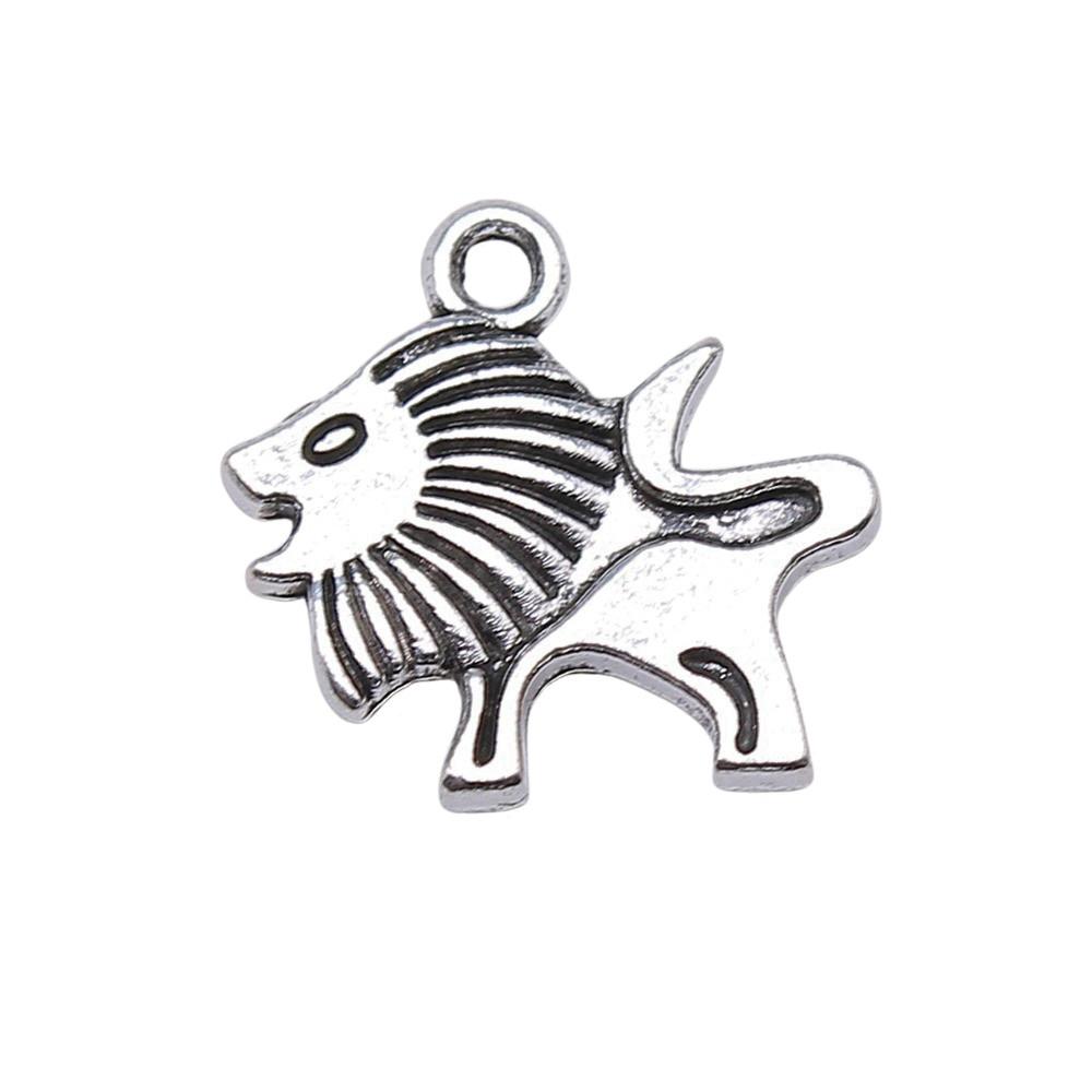 Charms Tiger Lion Wolf Pendants Kids' Jewelry Materials QC131