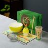 Matcha Whisk Set for Beginners Elegant Bamboo Wood Japanese Matcha Tea Making Kit with Whisk Holder Scoop Sifter