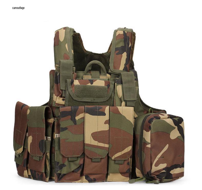 Outdoor Military Enthusiast Steel Wire Molle Vest