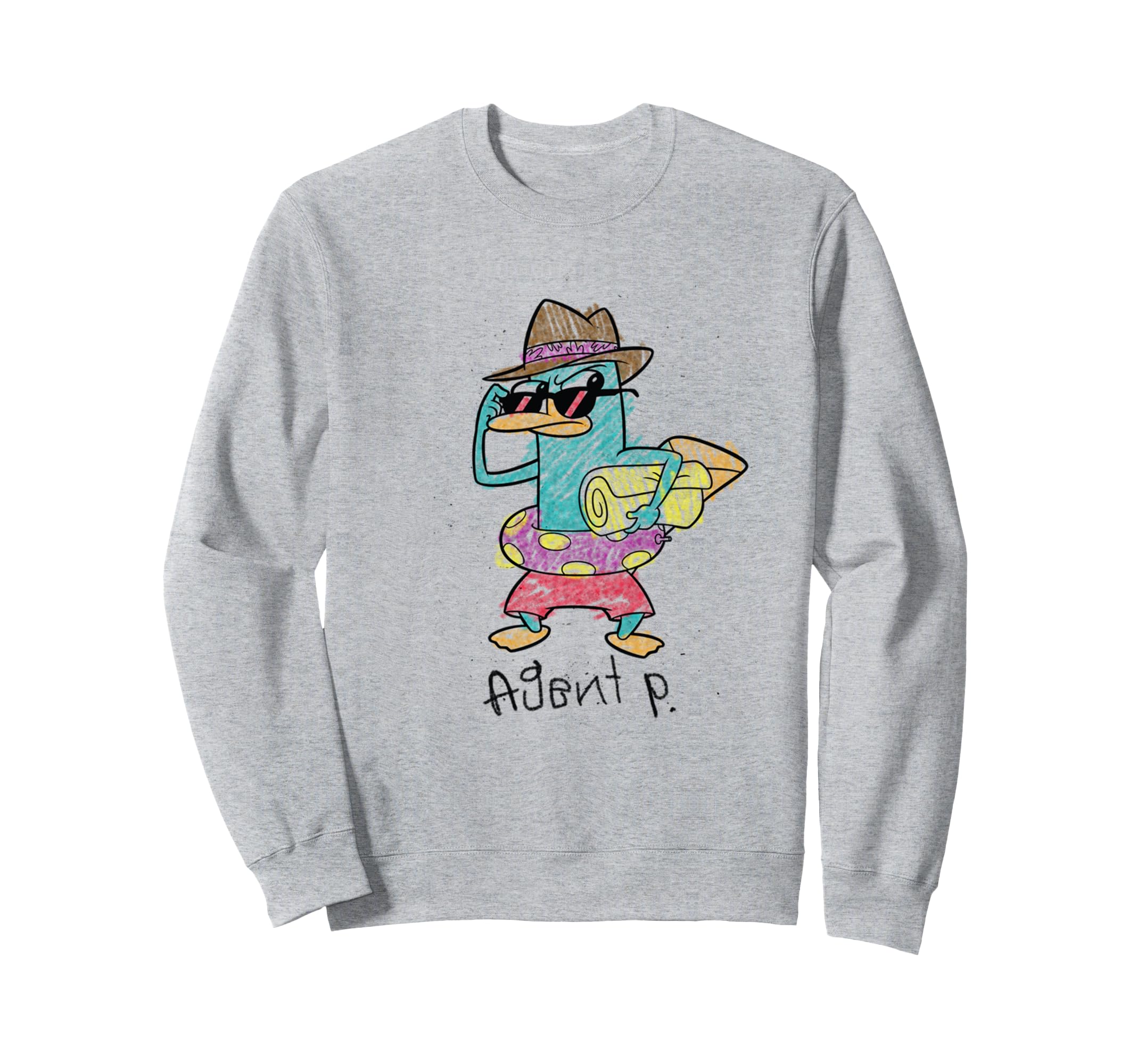 

Disney Phineas and Ferb Agent P Ready for the Beach Sweatshirt