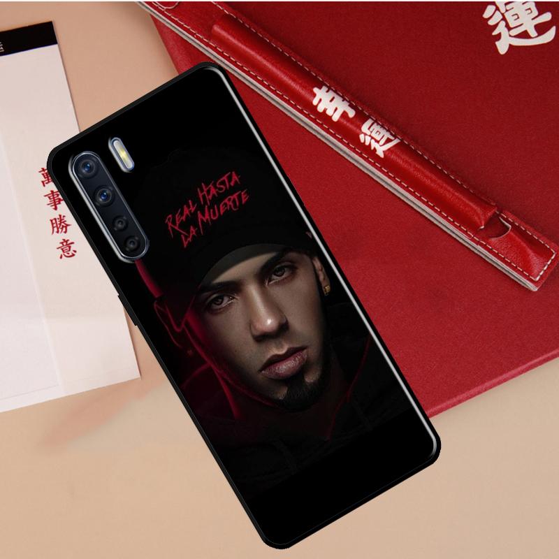 Anuel AA Real Hasta La Muerte Cover For OPPO A96 A76 A16 A17 A57 A77 A57s A15 A5 A9 A31 A53 A52 A72 A93 A54 A74 A94 Case