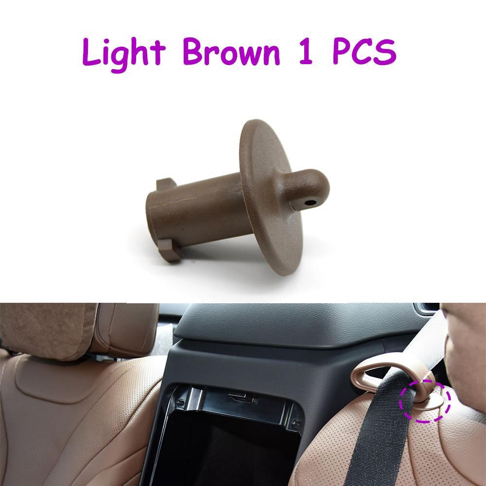 W222 Car Rear Seat Belt Guide Cable Fixing Tie Buckle Safe Belt Clip For Mercedes Benz S Class 2014- 2228600922 2228601022