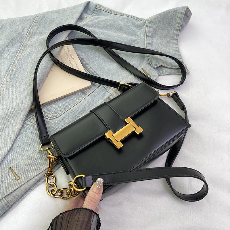New Niche Design Popular Chain Small Square Bag Versatile Single Shoulder Messenger Women's Bag