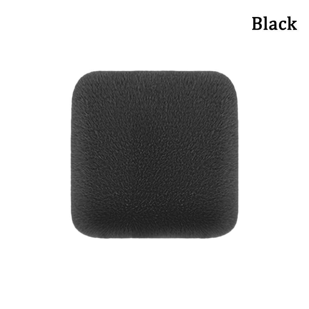 

Плюшева імітація лисиці Подушка на сидіння автомобіля Зимовий захисник сидіння Подушка для нового автомобіля Автоаксесуари чорний