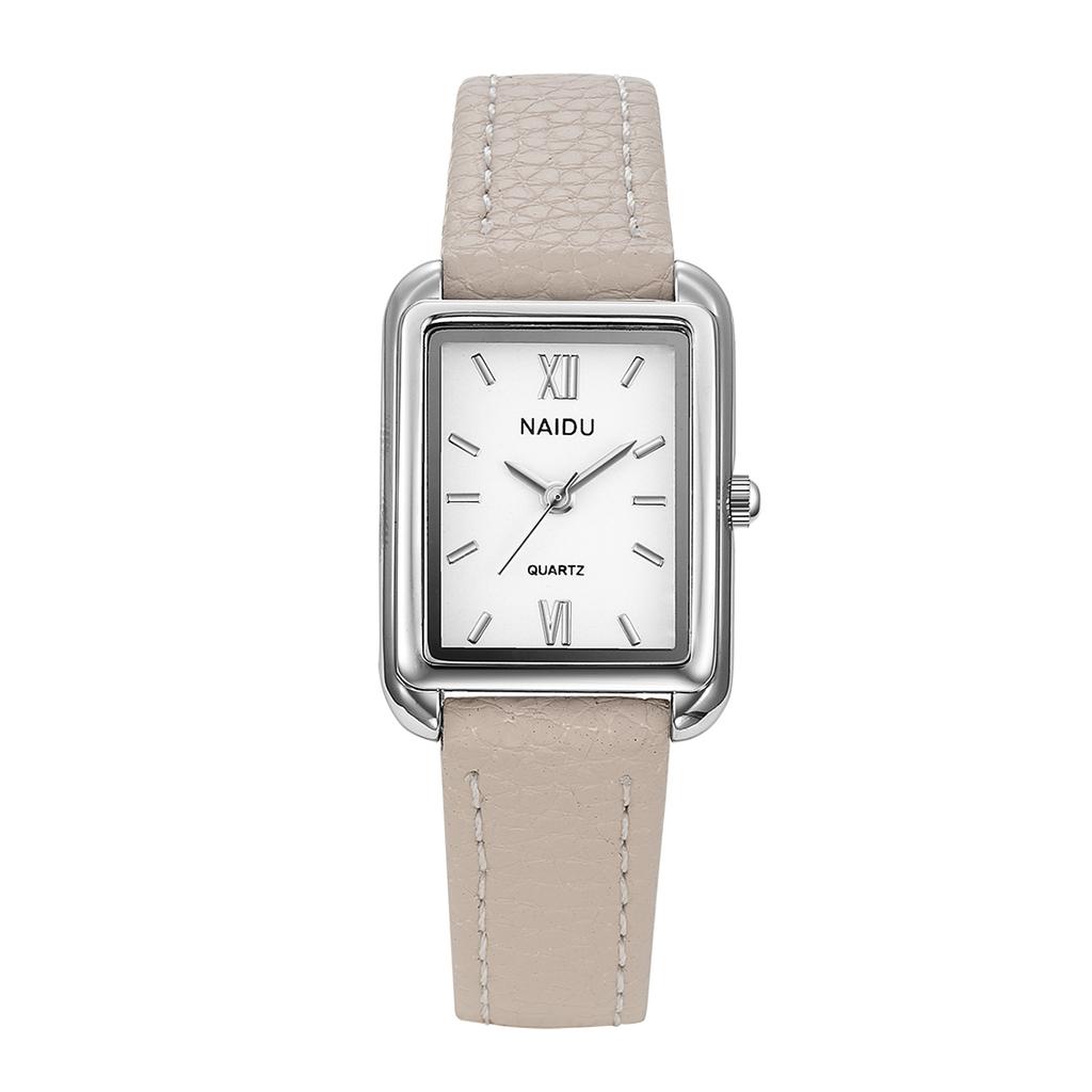 Ladies' Elegant and Stylish Casual Leather Belt Graduation Season Quartz Watch