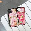 S-Strawberry Cartoon S-Shortcake Girl For IPhone 17 16 15 14 13 12 11 Pro Max Plus Mini PC+TPU Back Phone Cover