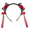 Tang-Anzug Chinesischer Stil Kopfschmuck Neujahr Festlich Hanfu Perücke Haarreif Traditioneller Hanfu Haarreif