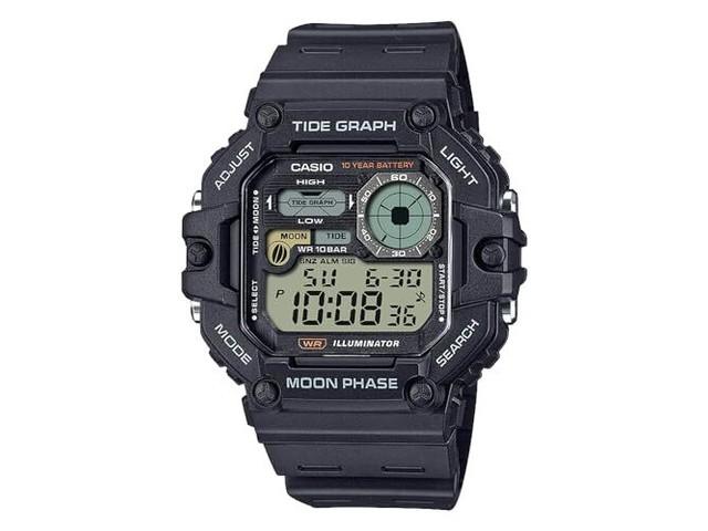

CASIO COLLECTION WS-1700H-1AJF Men s Watch digital Black Dual Time Alarm NEW