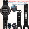 For Casio GBD-H2000 Series Mountain Sports Silicone Watch with 3515 Accessories, Black and Blue Men's Bracelet
