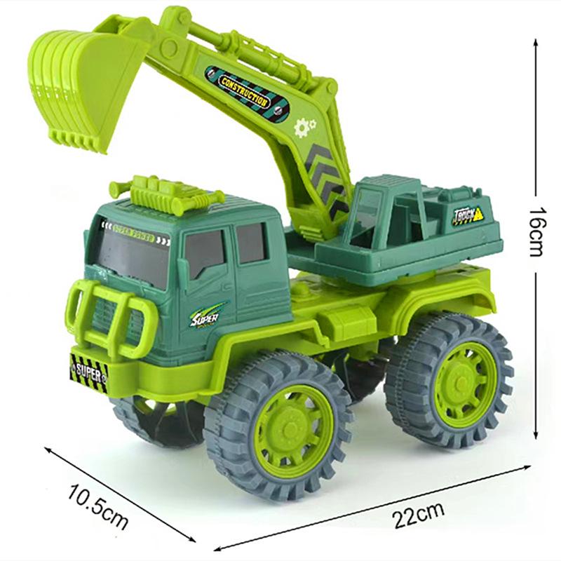 Children's Engineering Vehicle Sliding Excavator Toy Truck