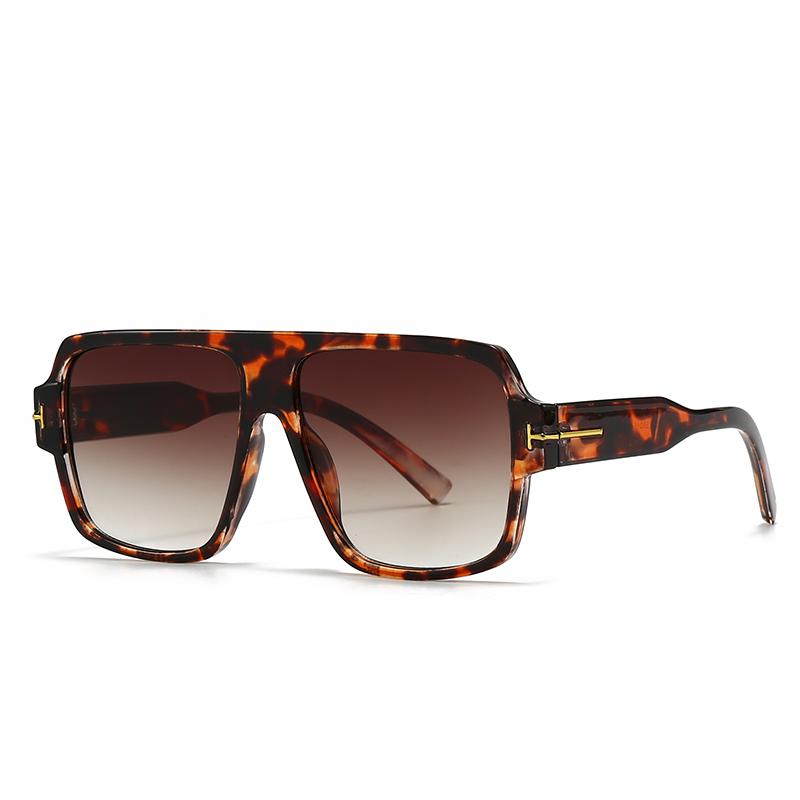 Foreign Trade Cross-Border Modern Sunglasses European and American Street Photography Square Sunglasses for Women 9288