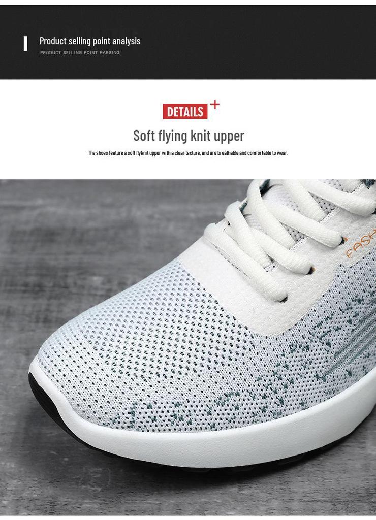 Herren Flyknit Sportschuhe - Weiche Sohle, Luftpolster, Frühjahrs-Neuheiten