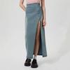 Women's INS Fashion Casual Slit Denim Midi Skirt
