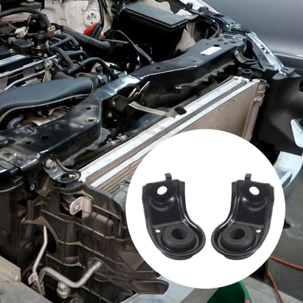 Radiator Øvre Monteringsbrakett Sett Venstre & Høyre For Honda Civic 2016-2021