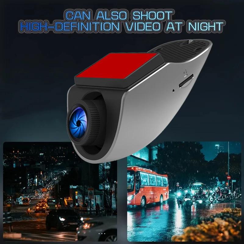 Car DVR ADAS 1080P Android Multimedia Dash Cam for Cars USB Video Recorder Car Camera Loop Recording Black Box Car Assecories