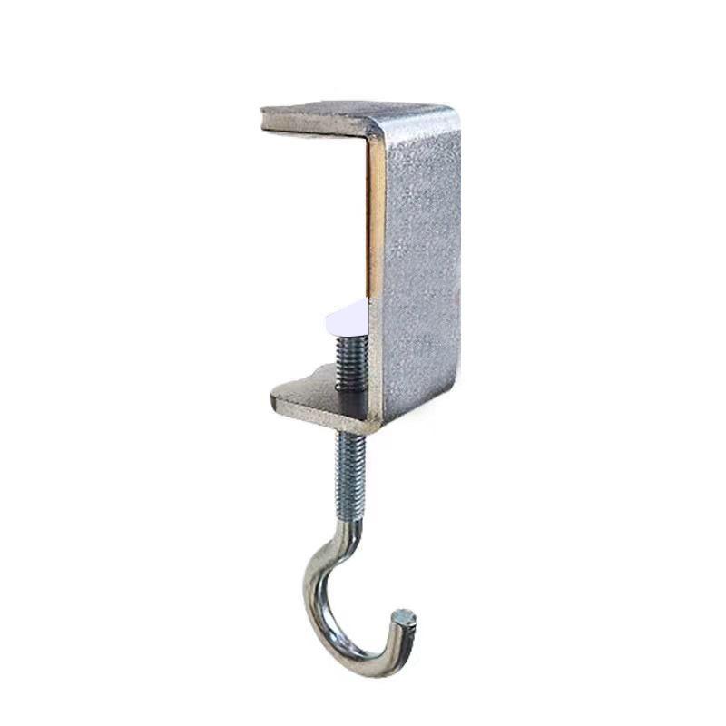 Adjustable Student Schoolbag Hook - No-Punch, No-Adhesive, Rotating Desk, Kitchen & Bathroom Hanger
