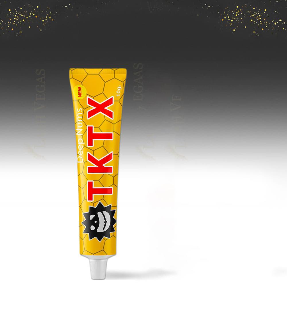 

TKTX TATTOO GEL Желтый 75% Кремовый (10г) 10g жёлтый