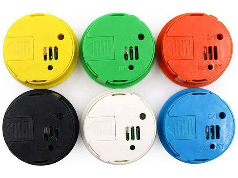 Round Electronic Thermometer & Hygrometer for Reptile Acrylic Crawling Box