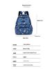 Korean Fashion Nylon Backpack for Middle-Aged & Elderly Women - Casual, Small, Travel-Friendly