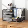 Desktop File for Desk, Document Storage Rack for Files and Supplies