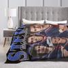 Steve Harrington Tv Series Blankets Warm Soft Funny Plush Throw Blanket For Chair Travel Office Flannel Bedspread Bed Cover