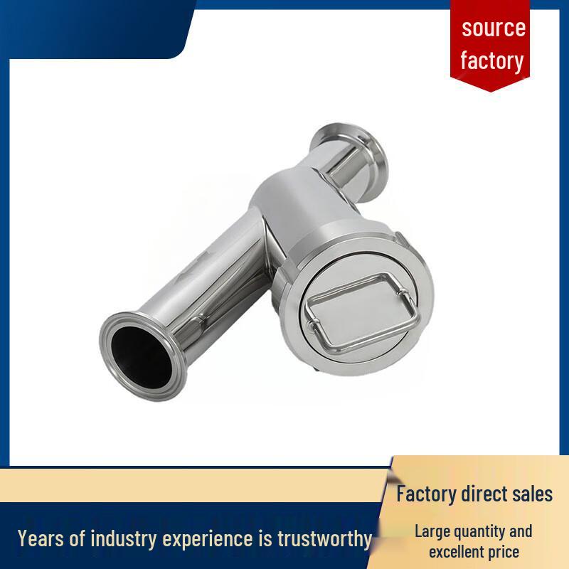 Sanitary 304 Stainless Steel Y-Type Clamp Strainer