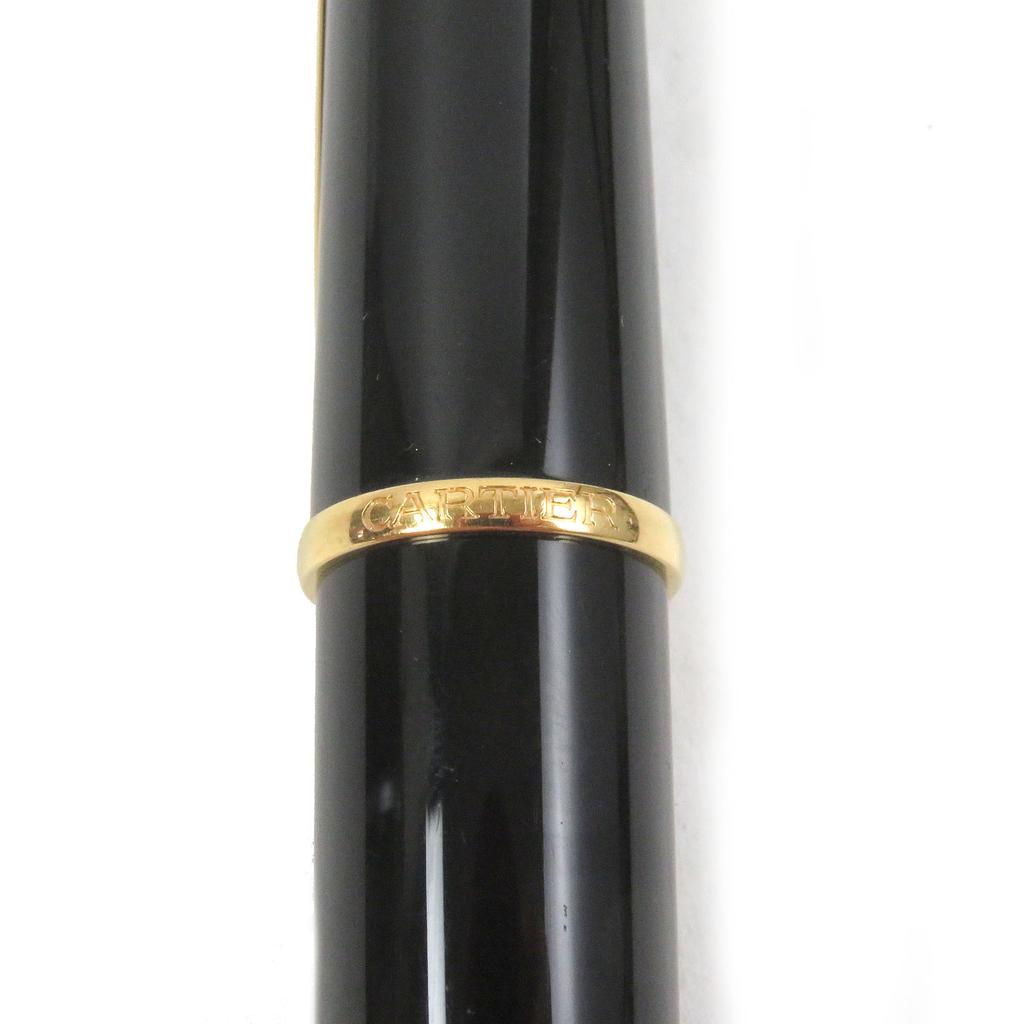 Very Good Cartier fountain pen Diaboro de Cartier Cap type Black gold Used