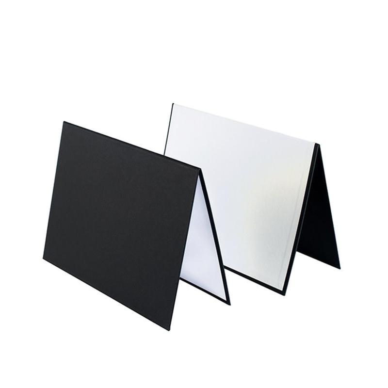 Reflective Display Board Thickened A 3 Photography Cardboard Foldable 30x42cm for Flat Lay Food Photography Background