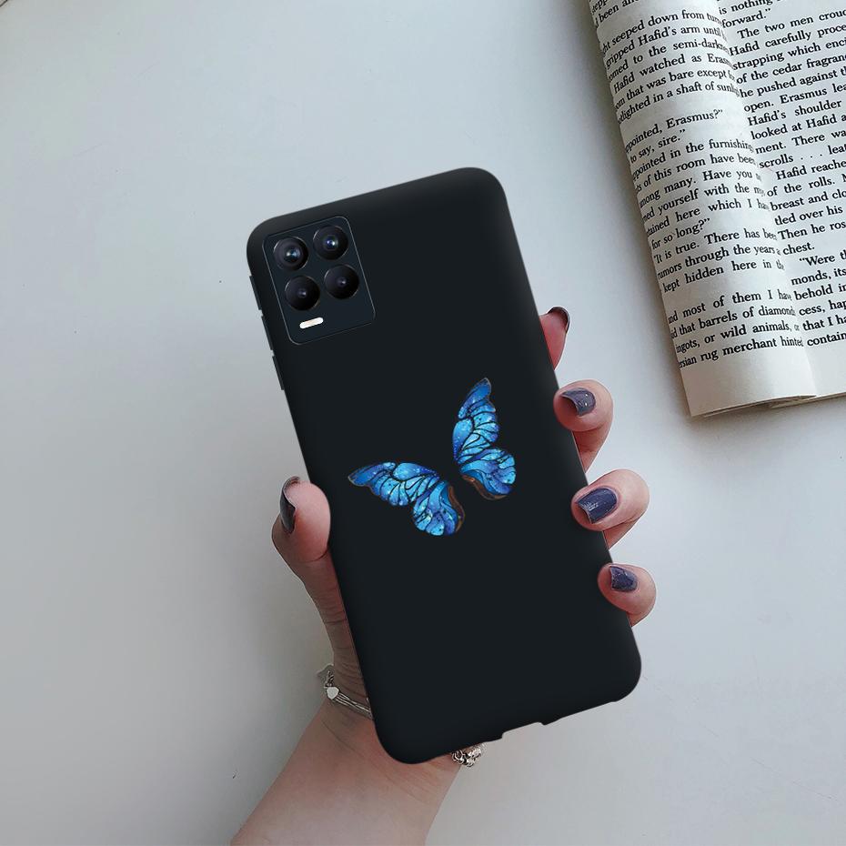 For Oppo Realme 8 Pro Case Cute Painted TPU Silicone Shockproof Soft Back Phone Cover for Realme 8 Pro Global Version 6.4" Case