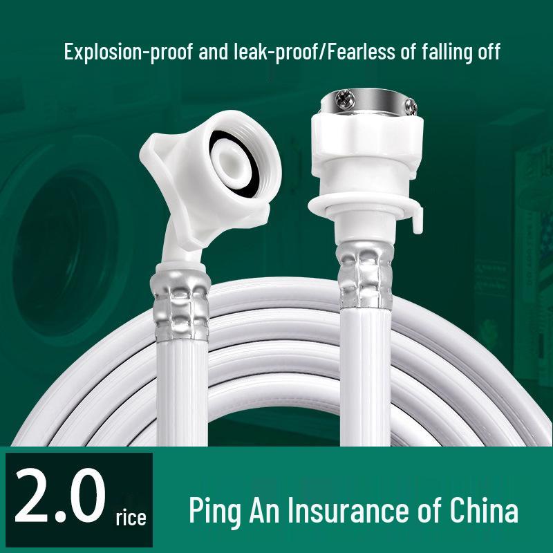 Universal Fully Automatic & Semi-Automatic Washing Machine Inlet/Outlet Hose with All-Purpose Joint
