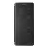 For Sony Xperia 1 V Stand PU Leather Phone Case Carbon Fiber Texture Card Holder Phone Cover
