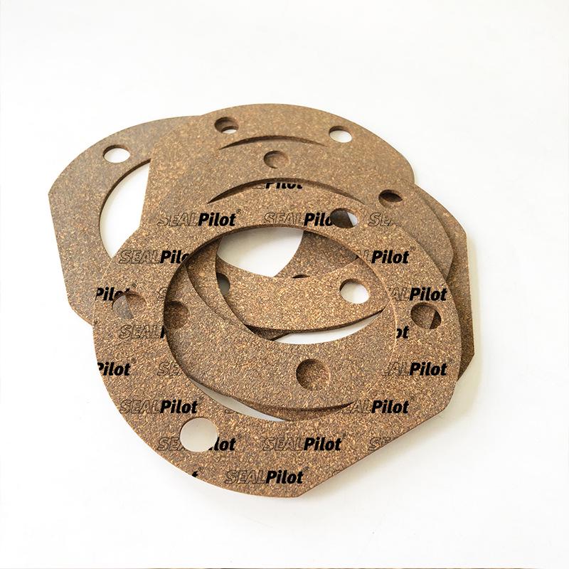 Oil-Resistant Rubber Cork Gasket for Printer Shock Absorption - Durable and Elastic.