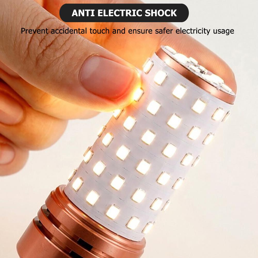 LED Maiskolbenlampen E14 E27 Schraubsockel LED Lampe 12W 16W 2835SMD LED Glühbirne Tricolor Dimmbar Maislampe 220V für Heimdekoration