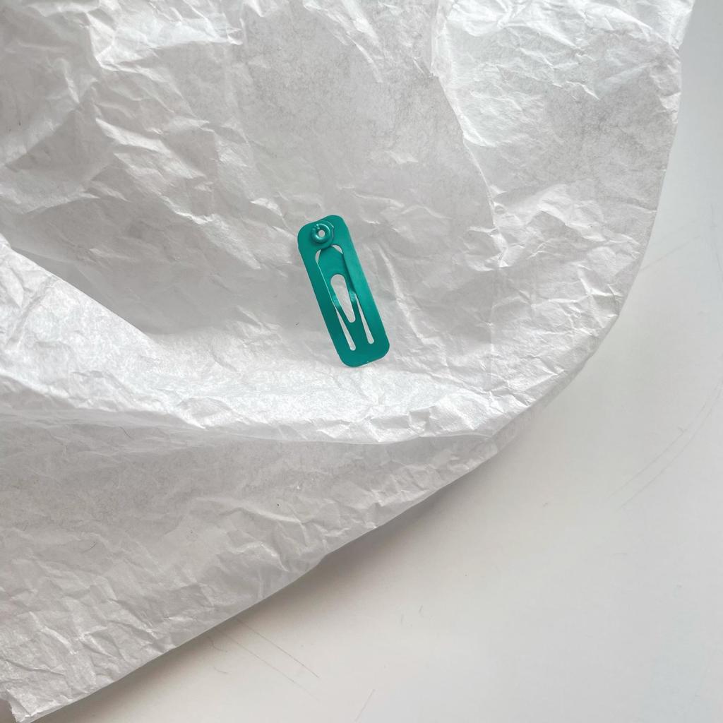 2cm Colorful Mini Square Snap Hair Clip for Babies and Pets